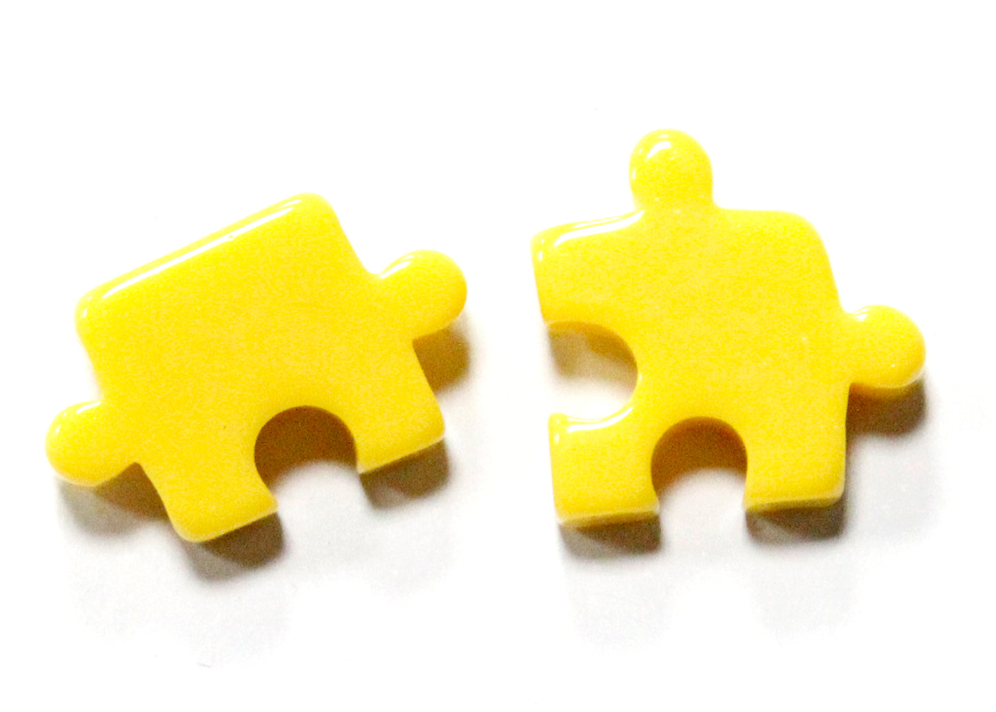 Found Earrings in Yellow