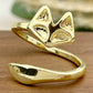 Fox Ring in Gold