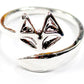 Fox Ring in Silver