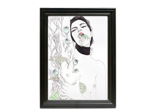 Frog In Your Mouth Art Print
