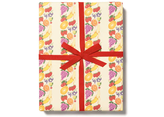 Fruit Stripe Gift Wrap