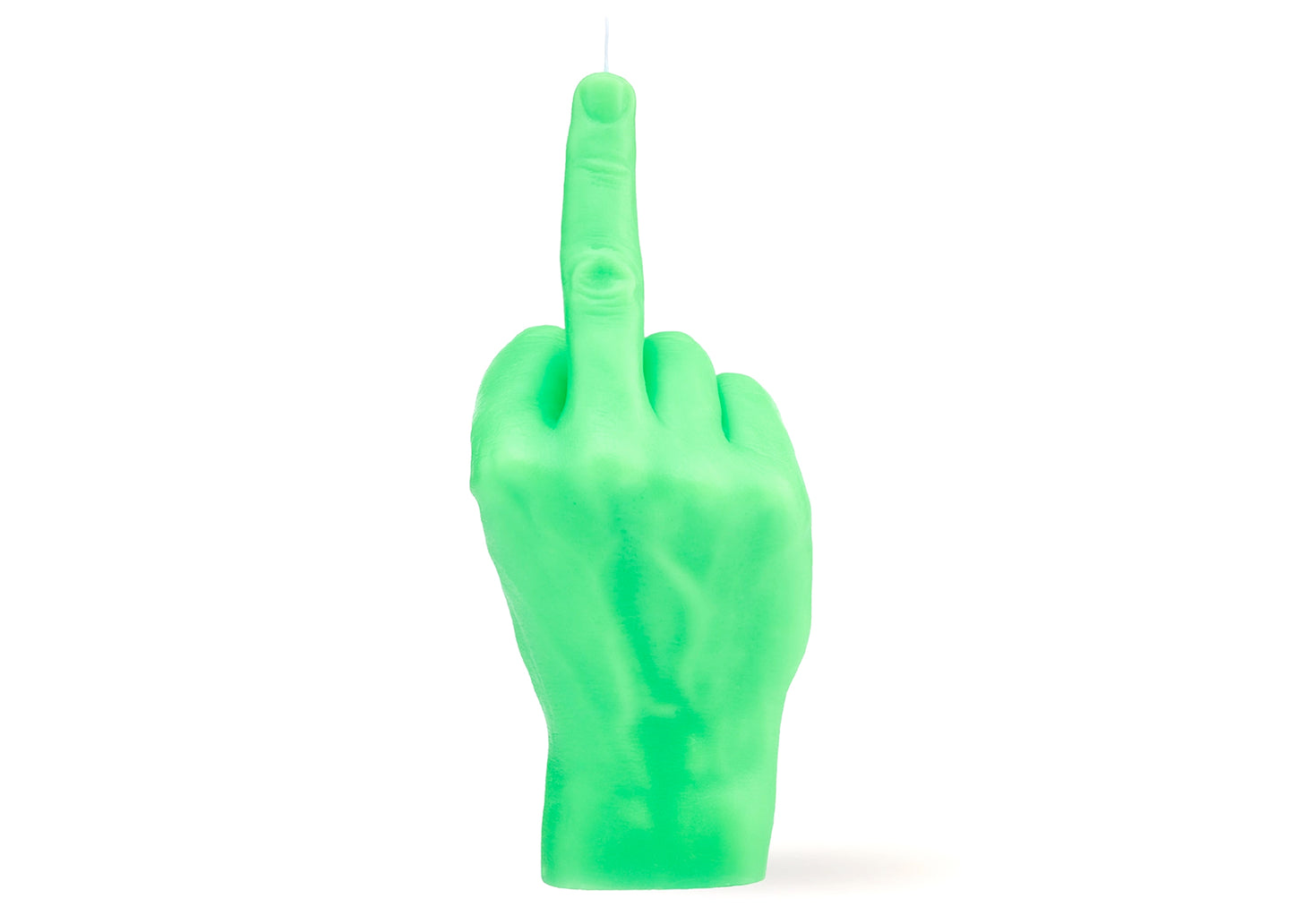 Fuck You Candle in Neon Green