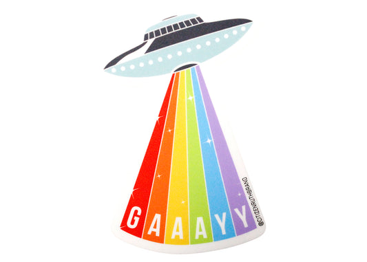 Gay UFO Sticker