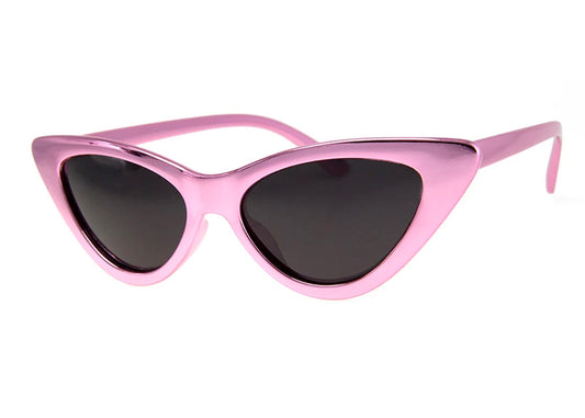 Gee Whiz Sunglasses in Metallic Pink