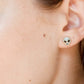 Glitter Alien Stud Earrings