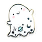 Glow In The Dark Ghost Enamel Pin