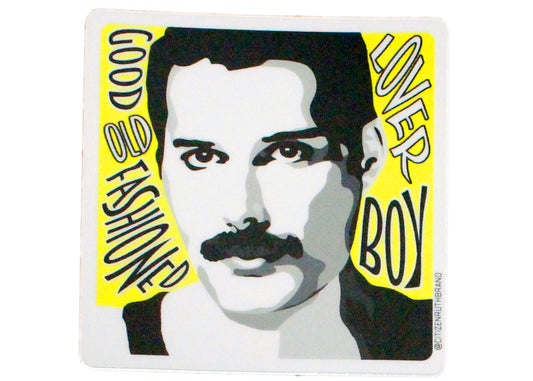 Freddie Mercury Good Old Fashioned Lover Boy Sticker
