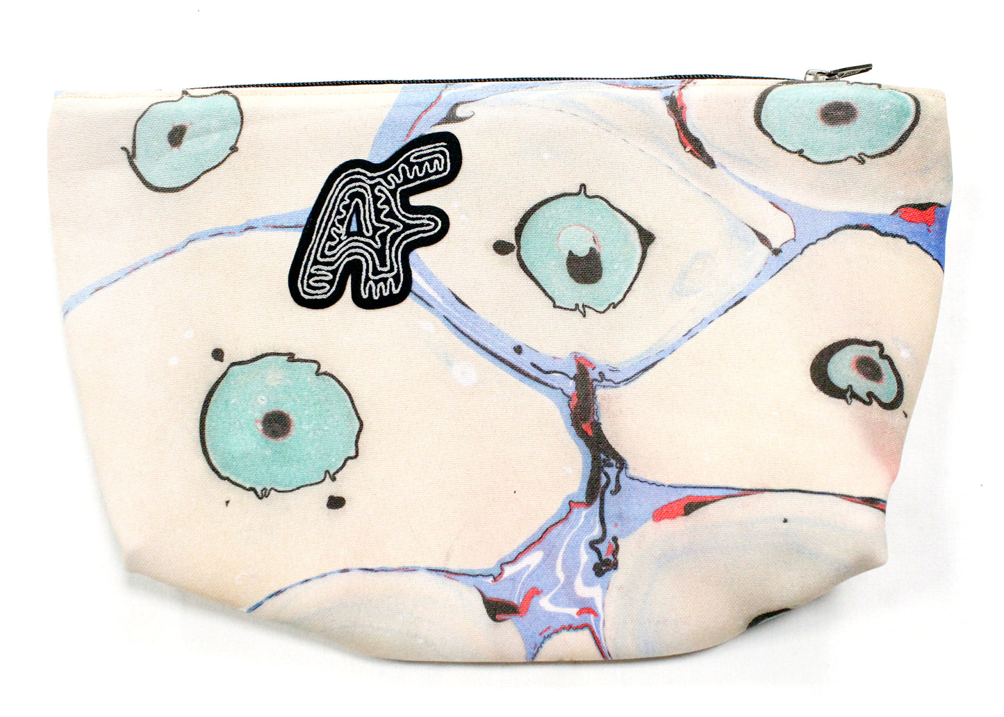 Hand Marbled Pouch #2