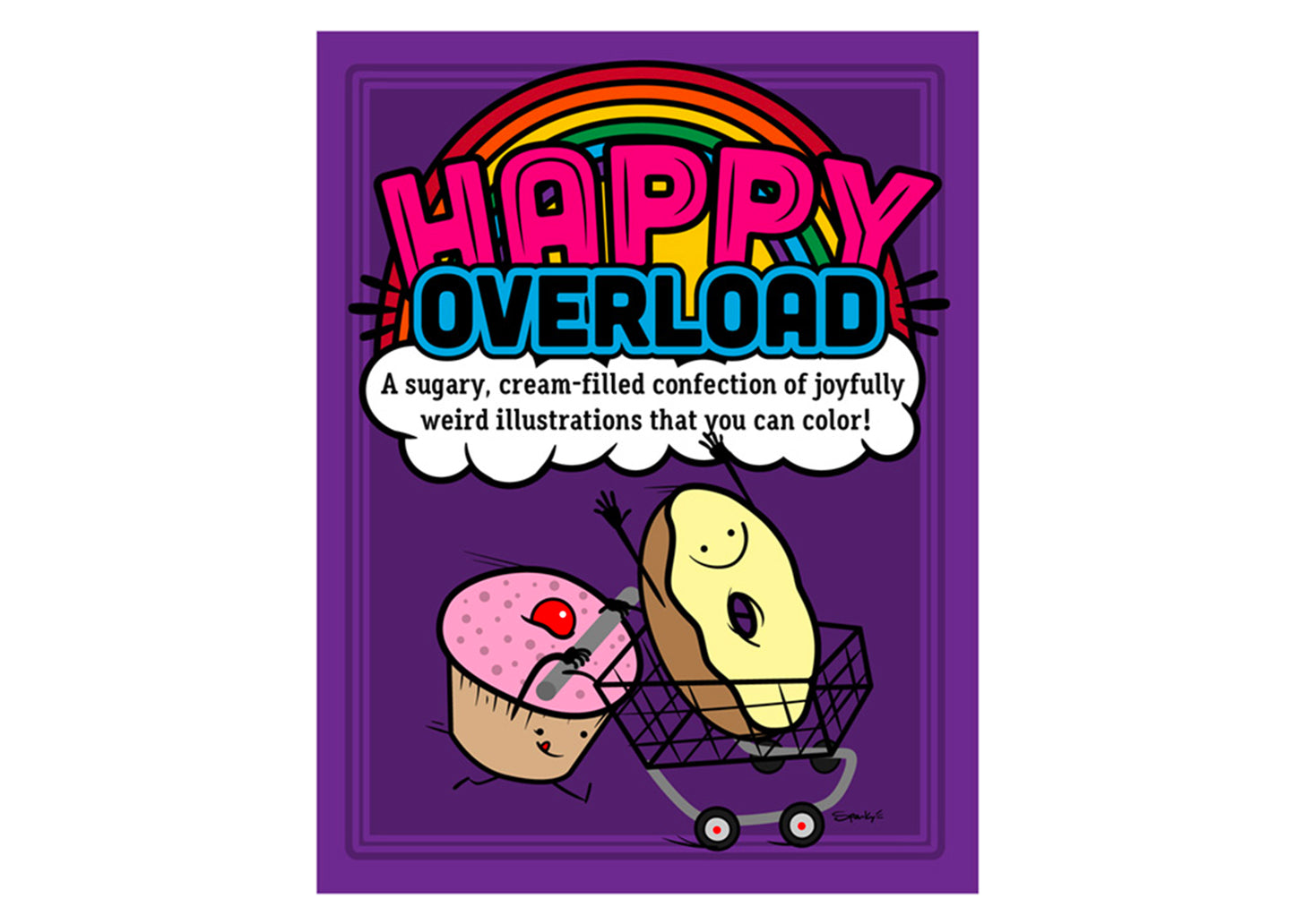 Happy Overload Coloring Book