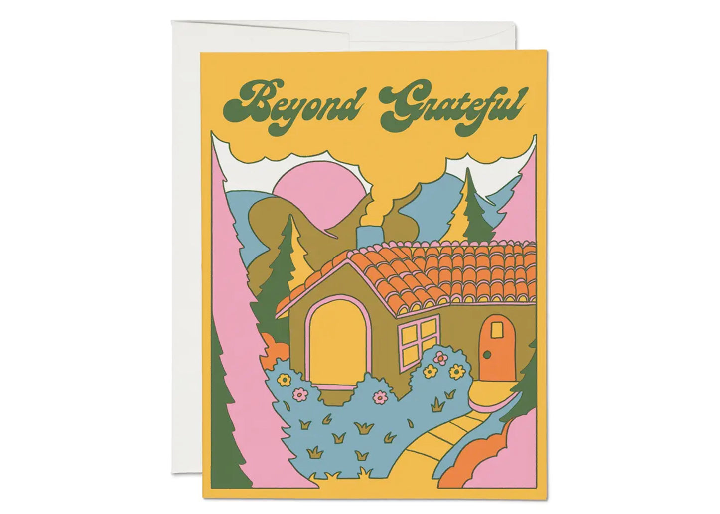 House In The Mountains Card Spacedust