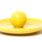 Incense Plate in Yellow