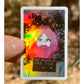 Jerry Garcia Mugshot Holographic Sticker