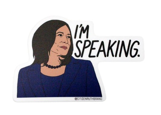 Kamala "I'm Speaking" Sticker