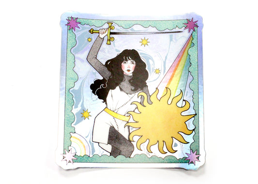 Kate Bush Holographic Sticker
