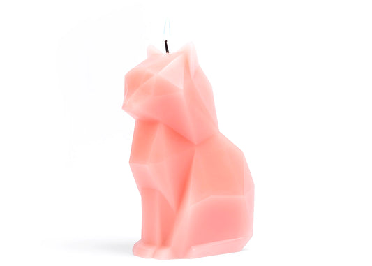 Kisa PyroPet Candle in Coral