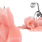 Kisa PyroPet Candle in Coral