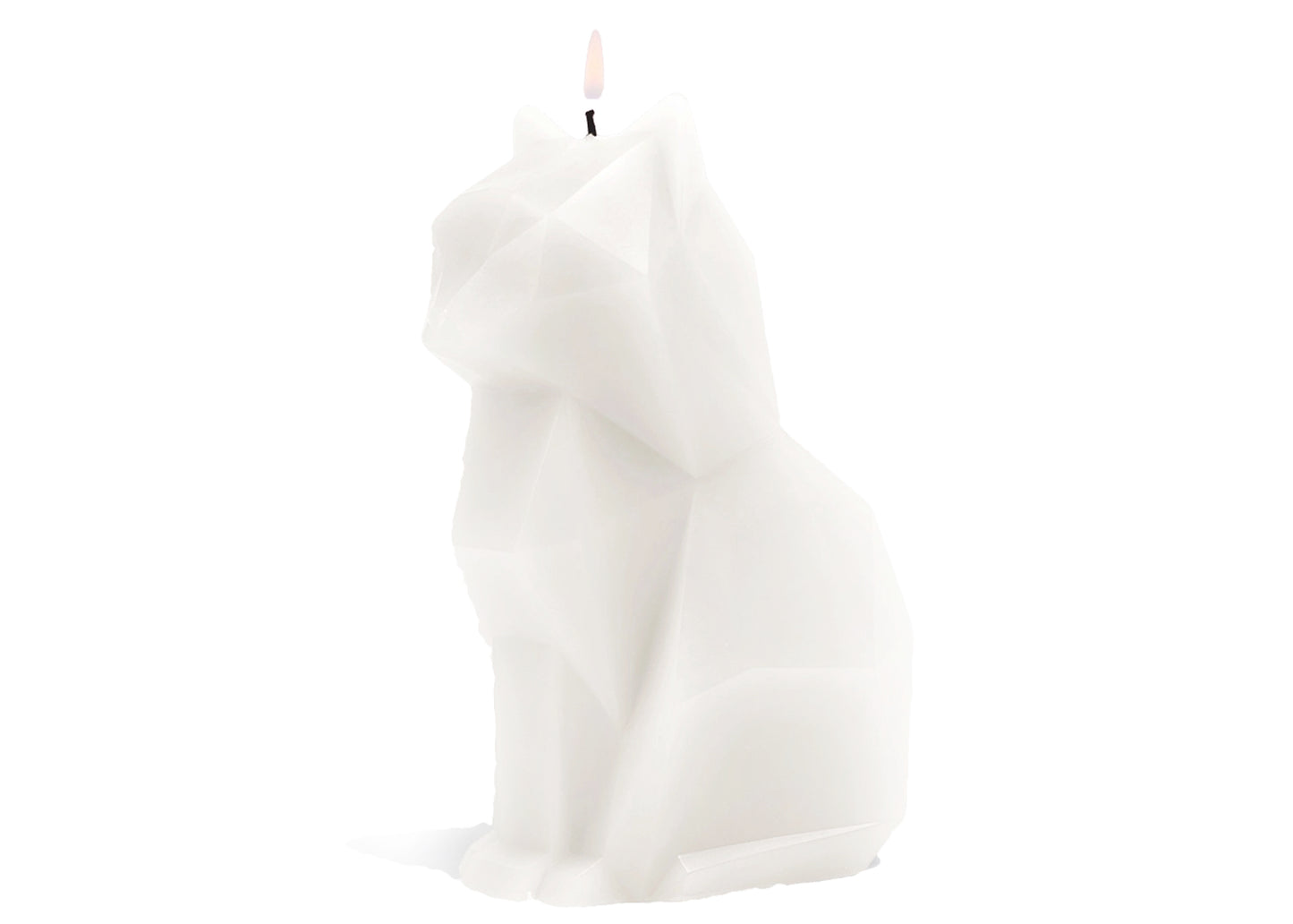Kisa PyroPet Candle in White