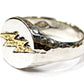 Lightning Band in Silver