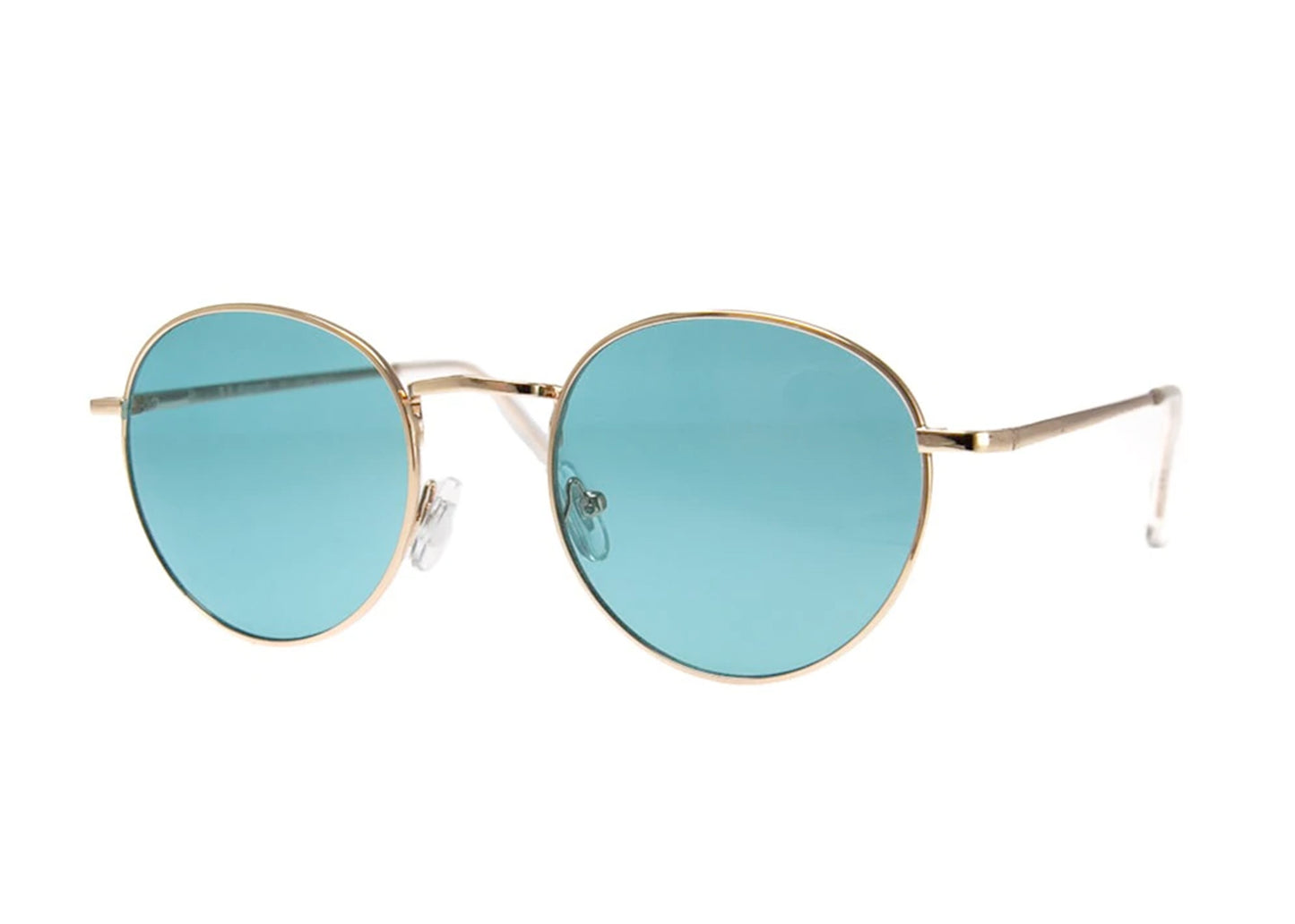 Likely Sunglasses in Gold/Teal