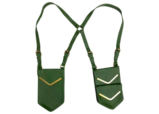 Lincoln Holster In Olive Cactus Leather