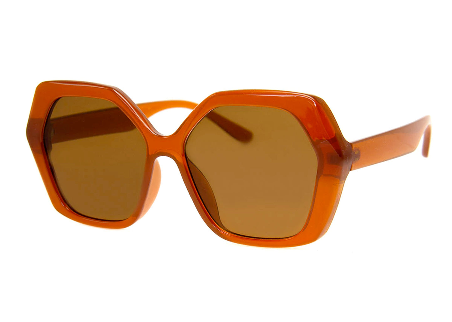 Lorna Sunglasses in Rust