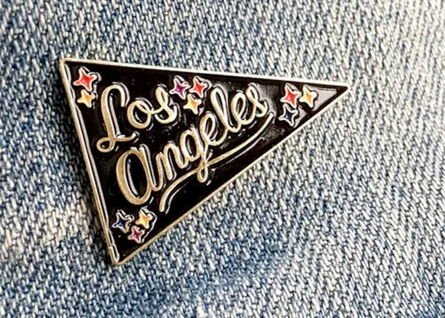 Los Angeles Pennant Enamel Pin