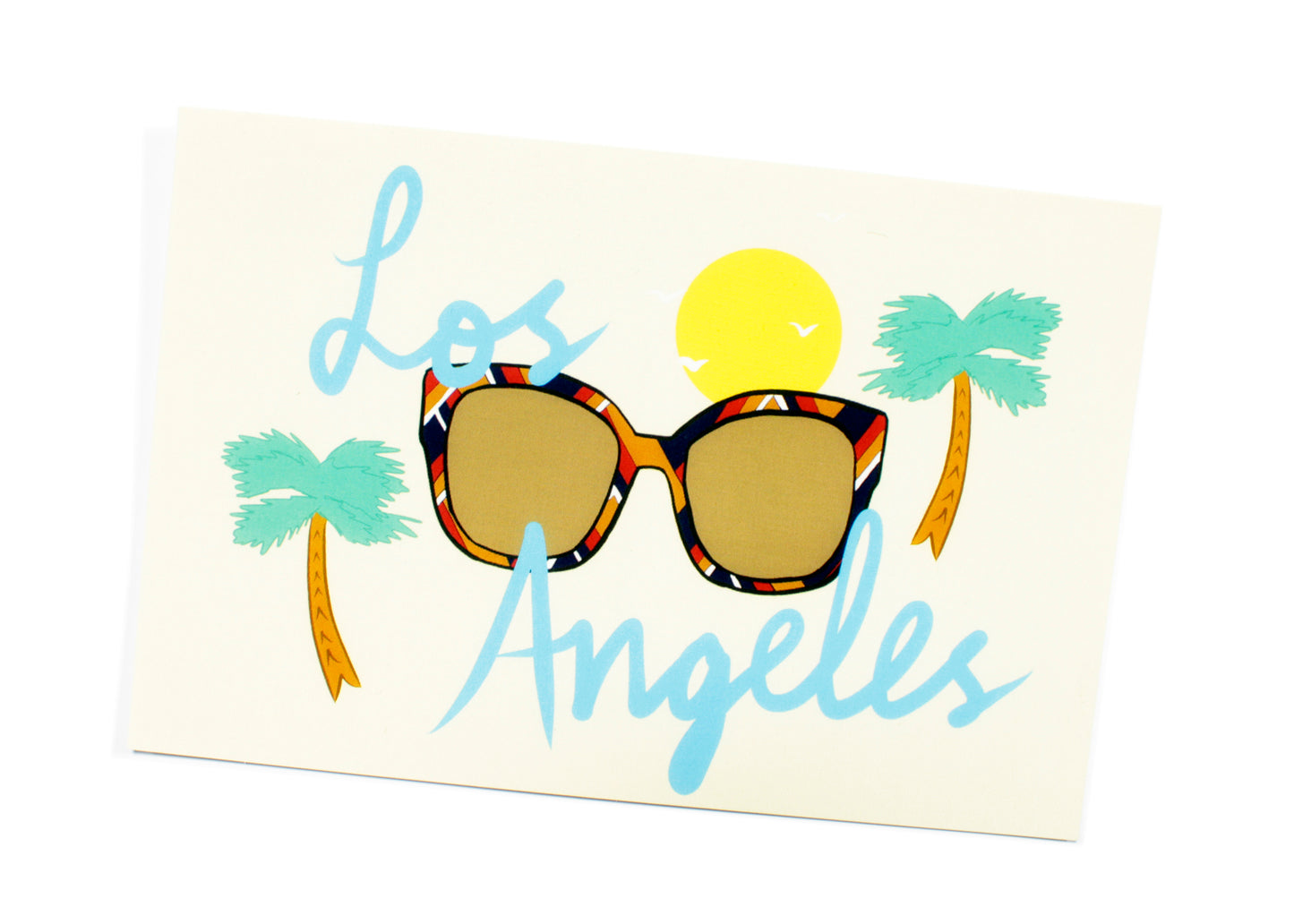Los Angeles Sunglasses Postcard
