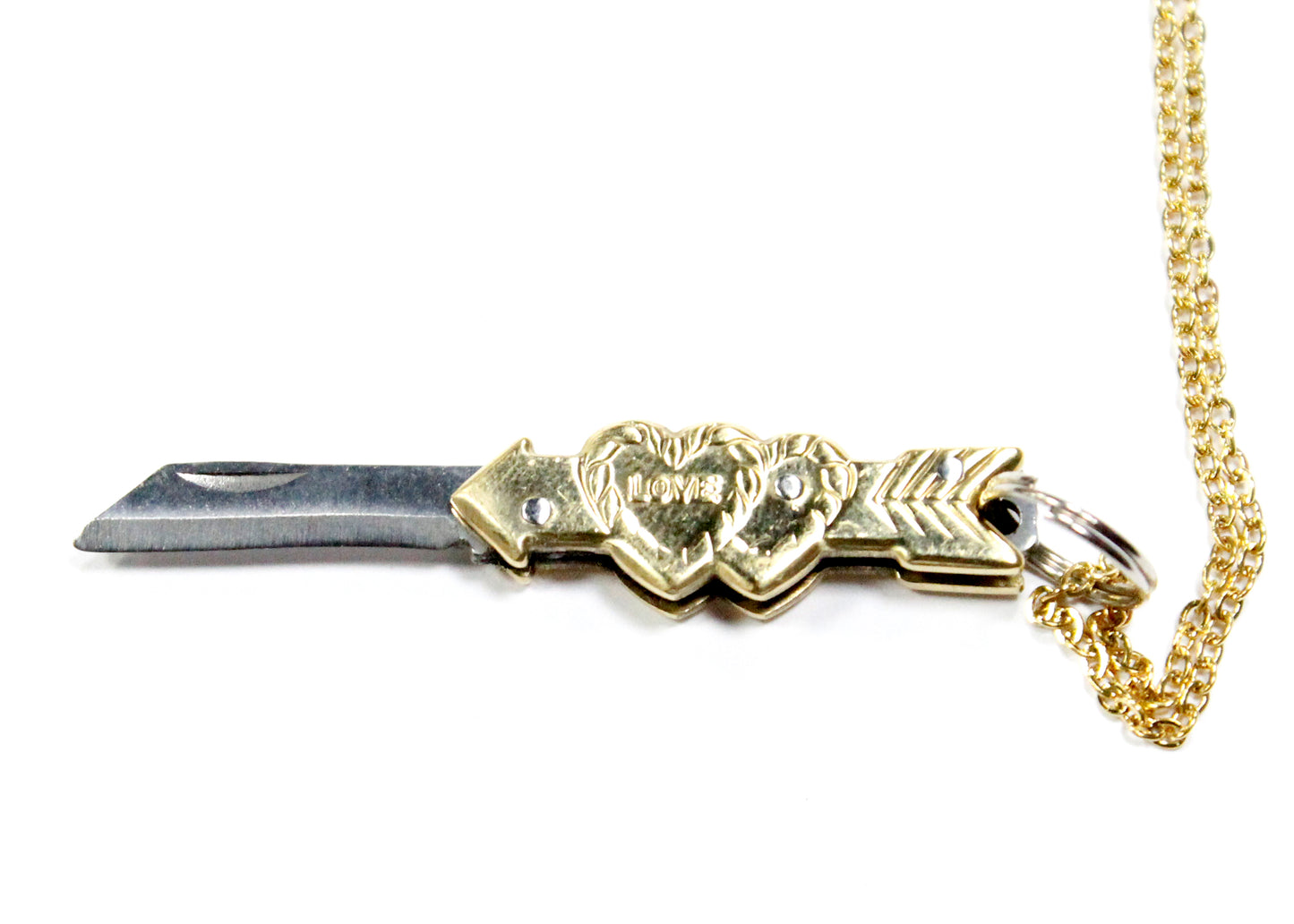 Mini Sweetheart Knife Necklace