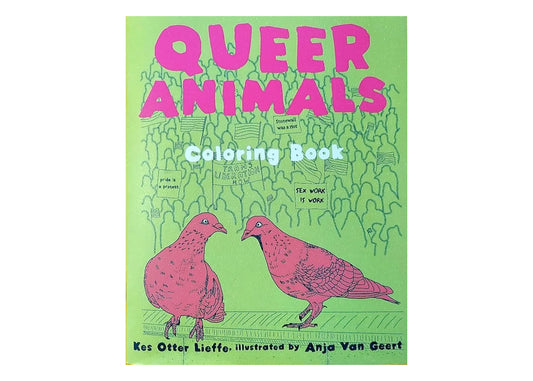 Queer Animals Coloring Zine