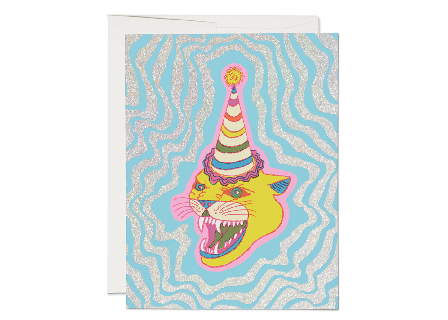 Party Hat Cat Card