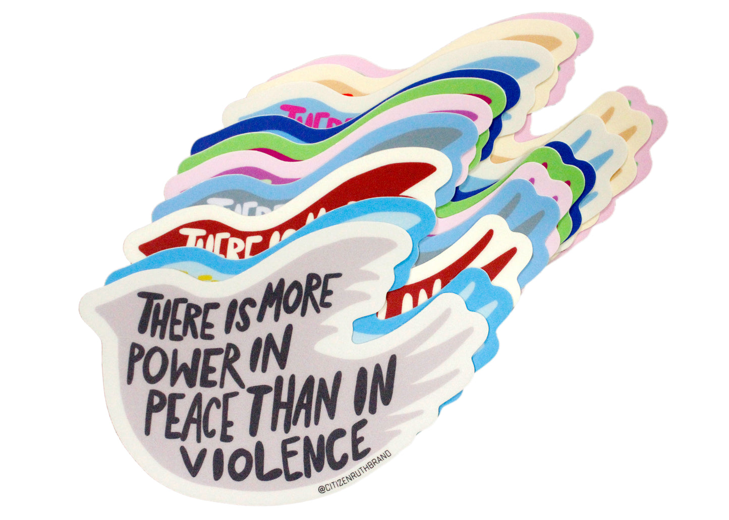 Power In Peace Sticker