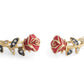 Rose Crawler Stud Earrings