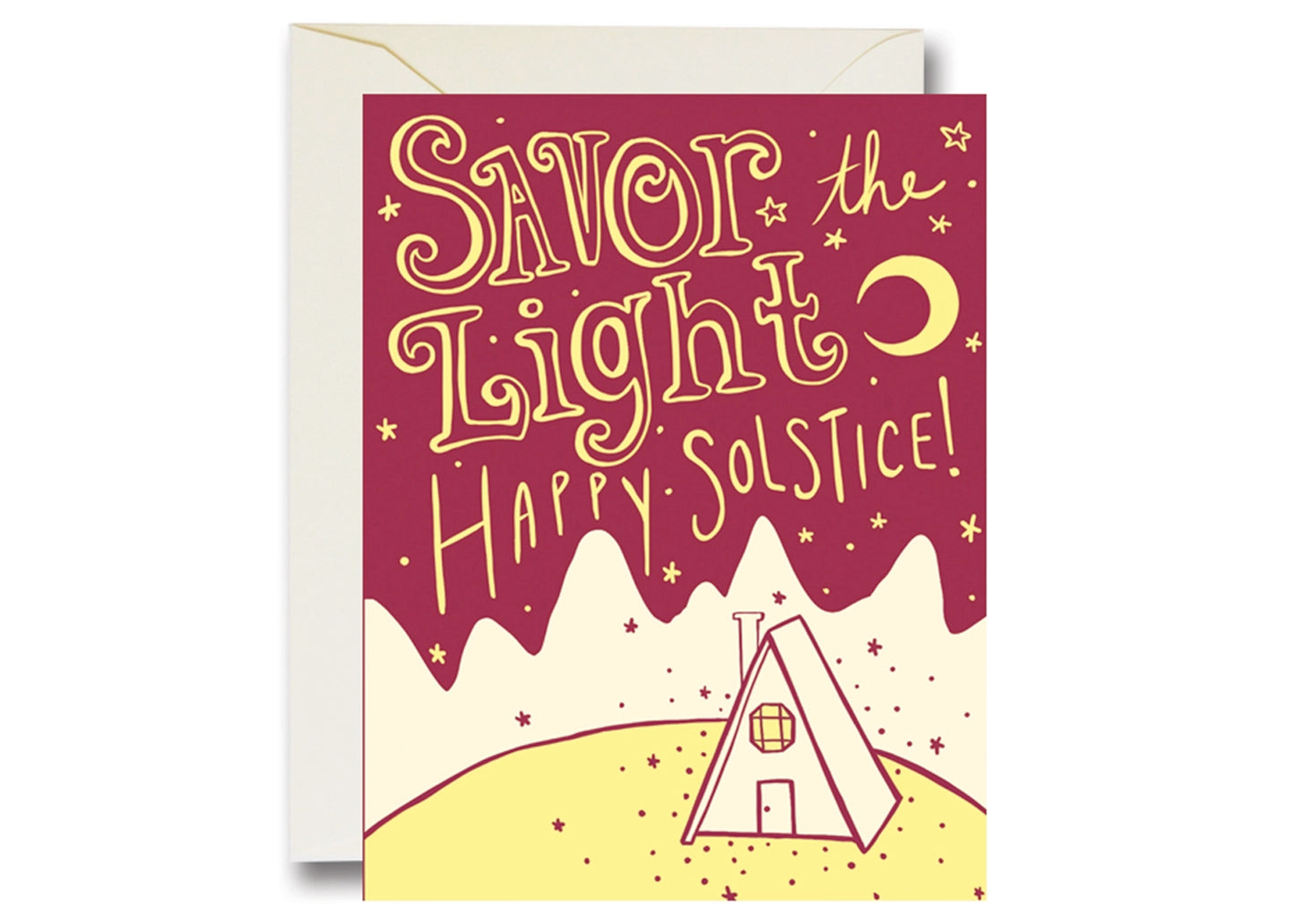 Savor The Light Solstice Card