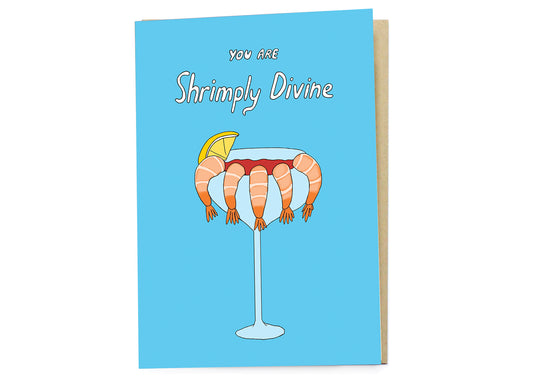 Shrimply Divine Card