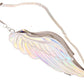 Holographic Silver Quiver Wing Backpack