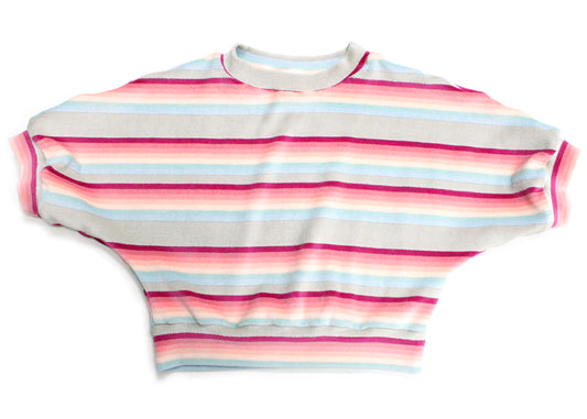 Praxis Top In Smogberry Stripe