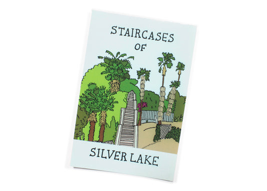 Staircases of Silver Lake Postcard