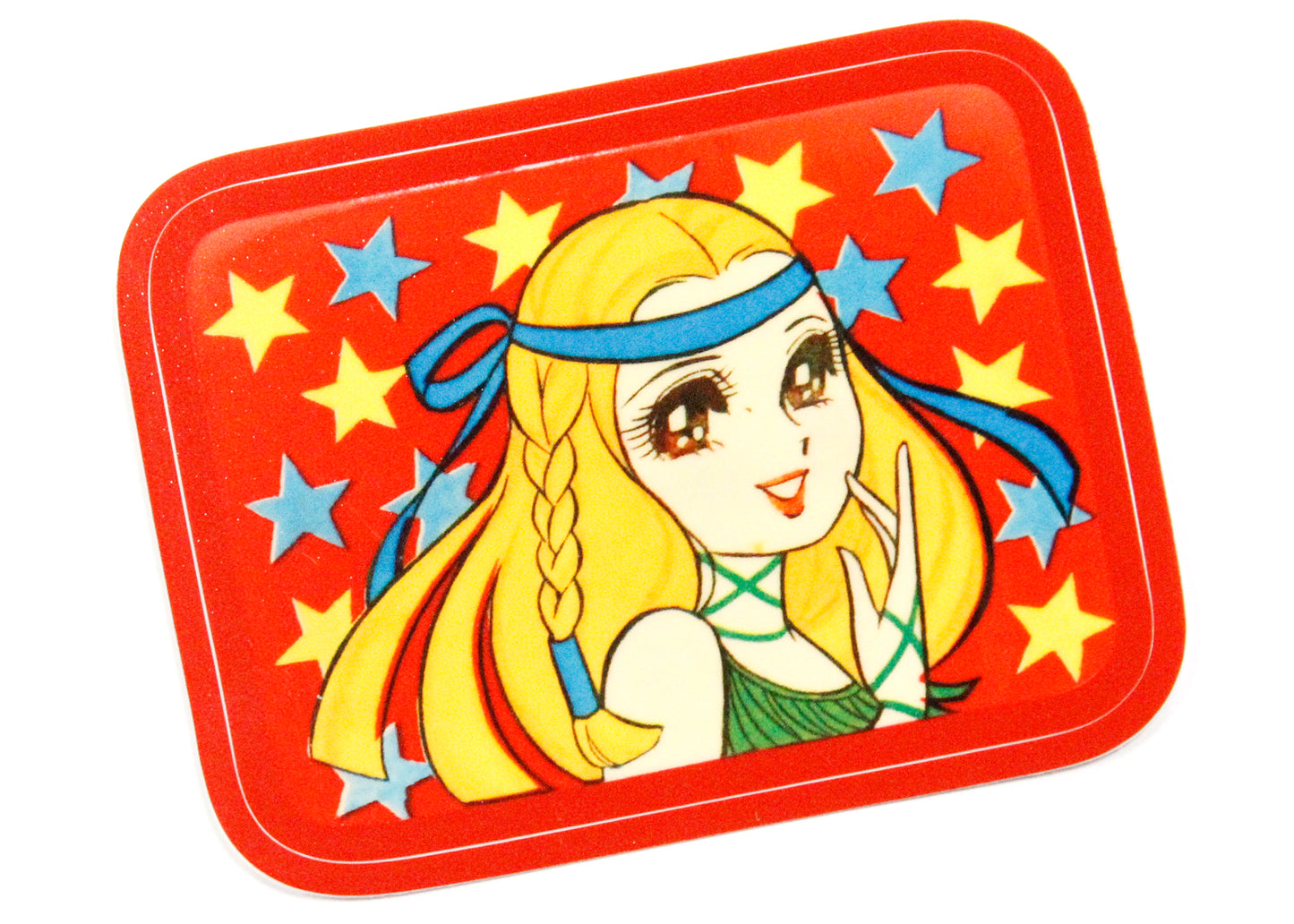 Manga Star Girl Sticker