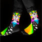 Oliver Hibert's Stars Dress Crew Socks