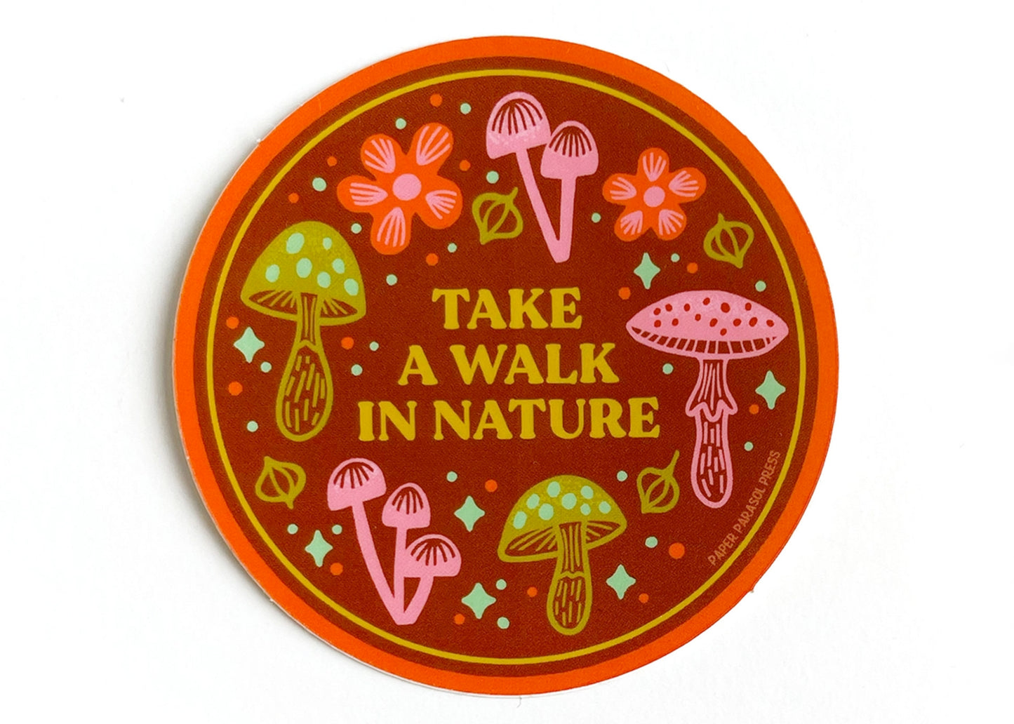 Take A Walk In Nature Sticker