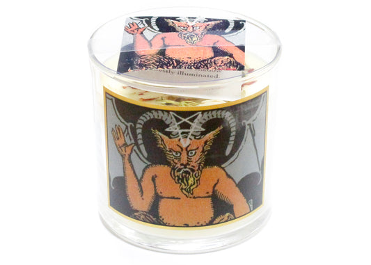 The Devil Tarot Candle - 6oz