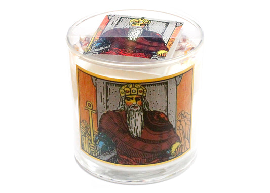 The Emperor Tarot Candle - 6oz