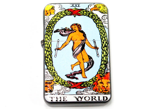 The World Tarot Card Lighter