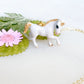 Tiny Unicorn Mama Necklace