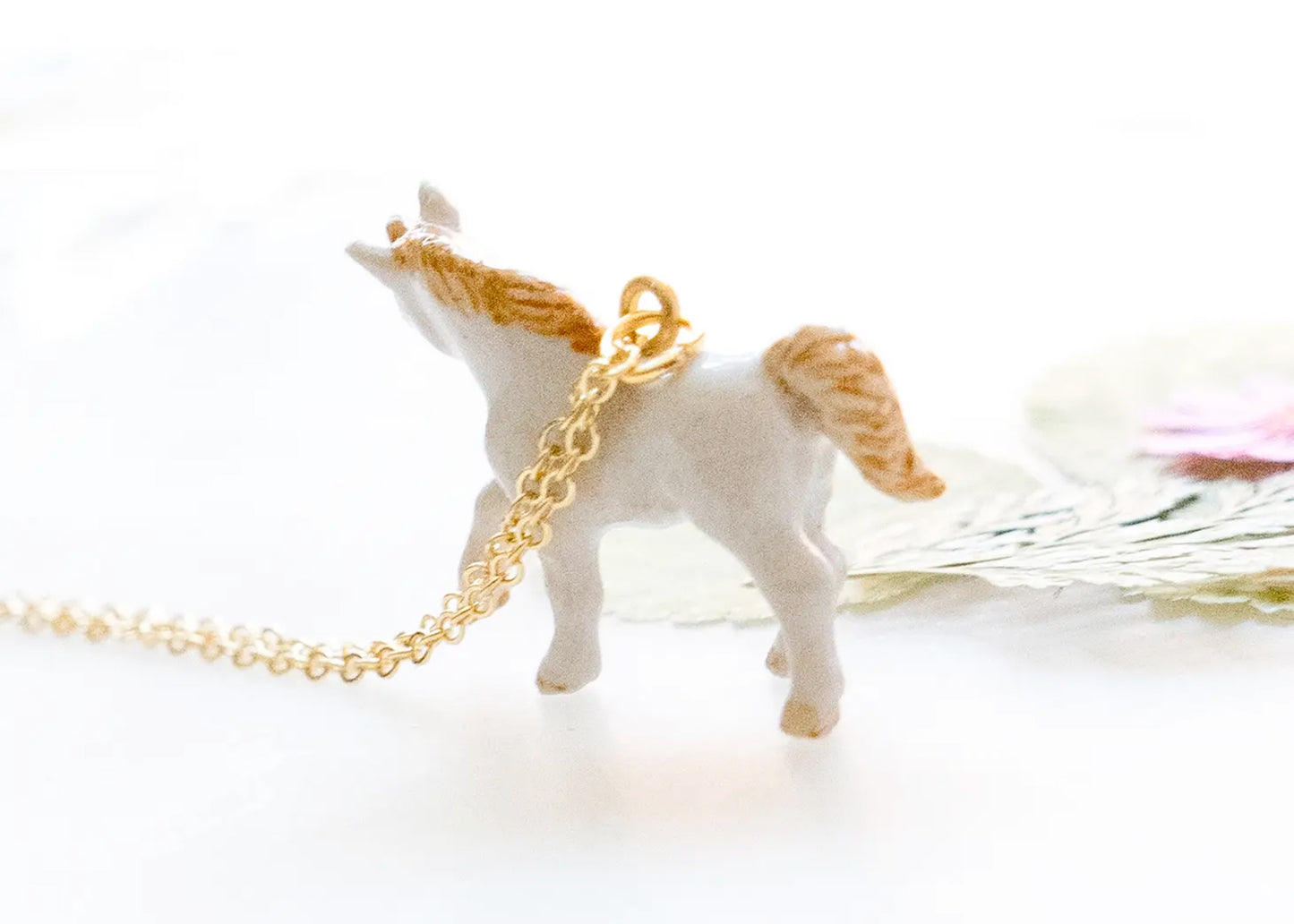 Tiny Unicorn Mama Necklace