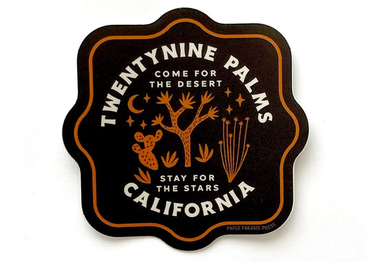 Twentynine Palms Sticker