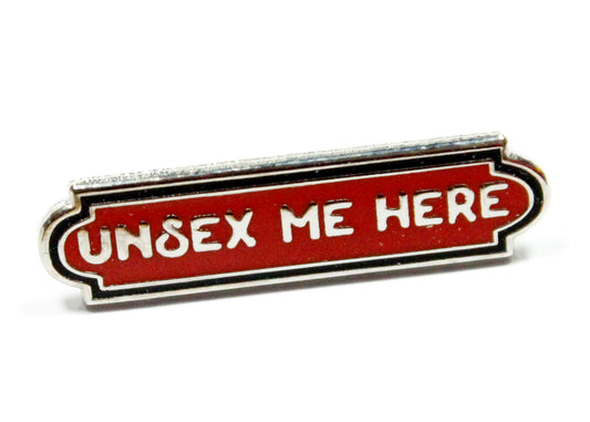 Unsex Me Here Shakespeare Enamel Pin