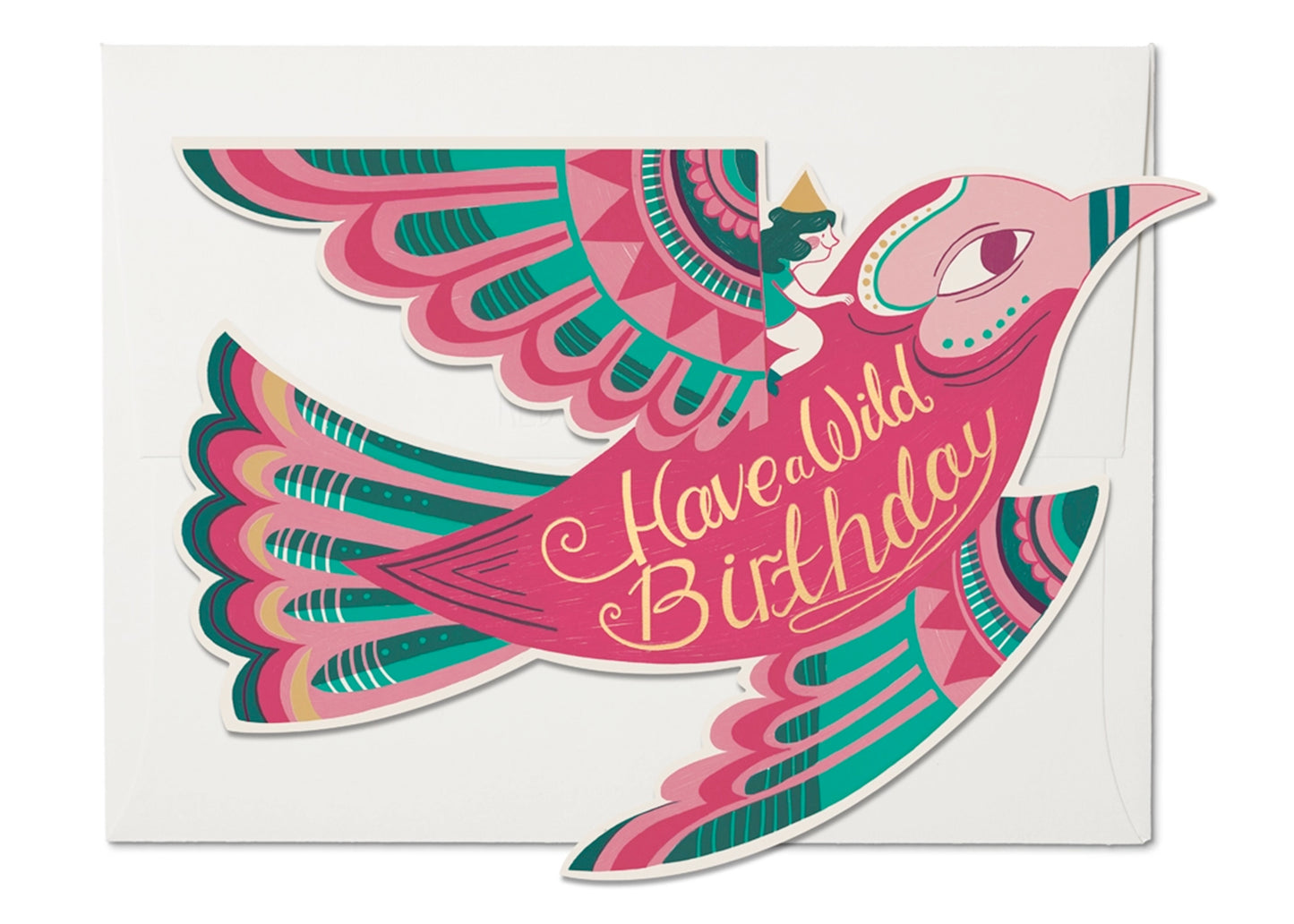Wild Birthday Bird Card
