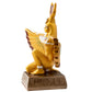 Winged Isis Statuette in Gold