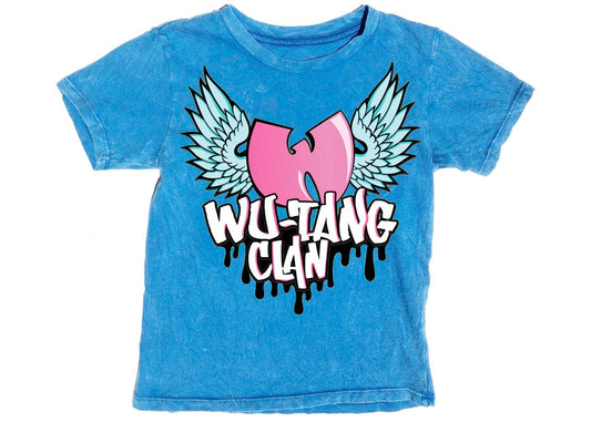 Wu-Tang Clan Blue Wings Kids Tee